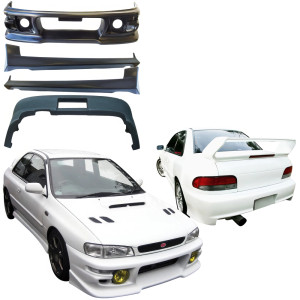 VSaero FRP SYM Body Kit 4pc > Subaru Impreza (GC8) 1993-2001 > 2/4dr - image 1